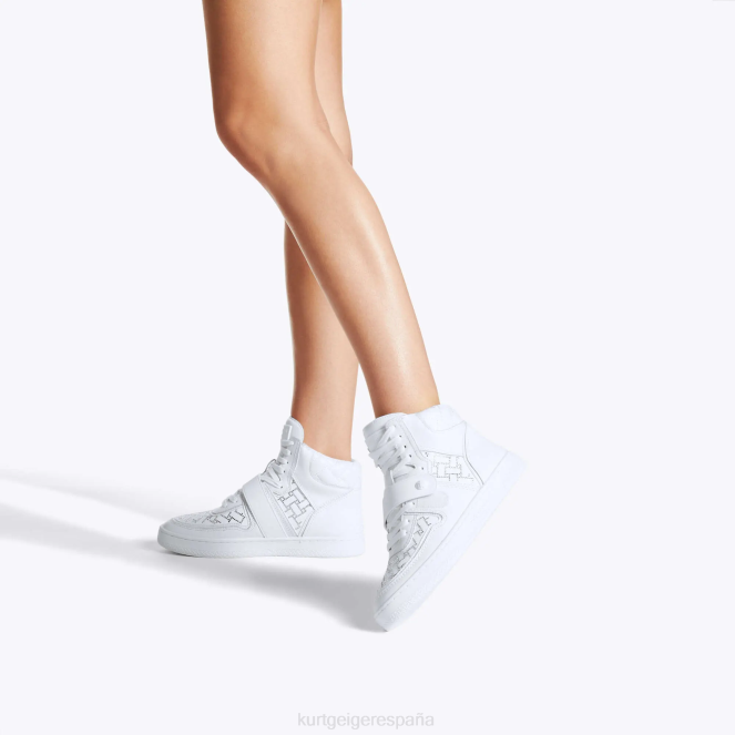 Kurt Geiger mujer cristal legado de londres 2LPR391 | calzados blanco